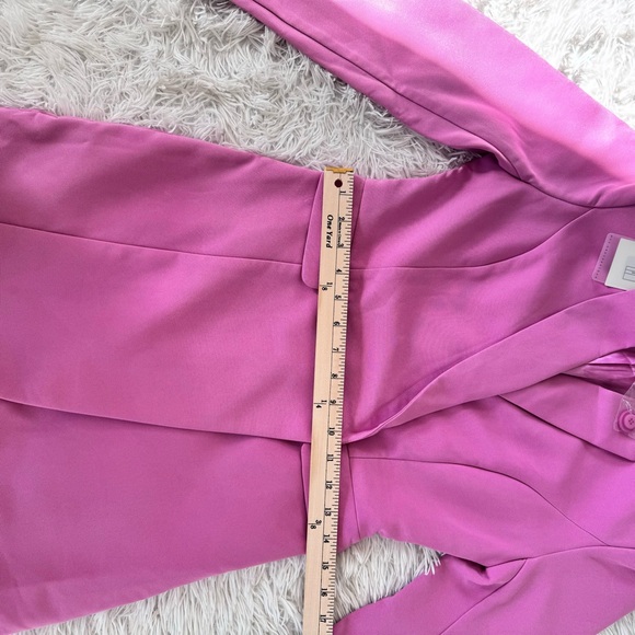 Endless Rose long sleeve blazer romper. Size 4. Color Lilac. NWT - Picture 4 of 9